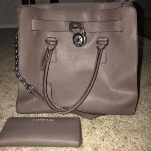 Michael Kors Hamilton Handbag & Wallet